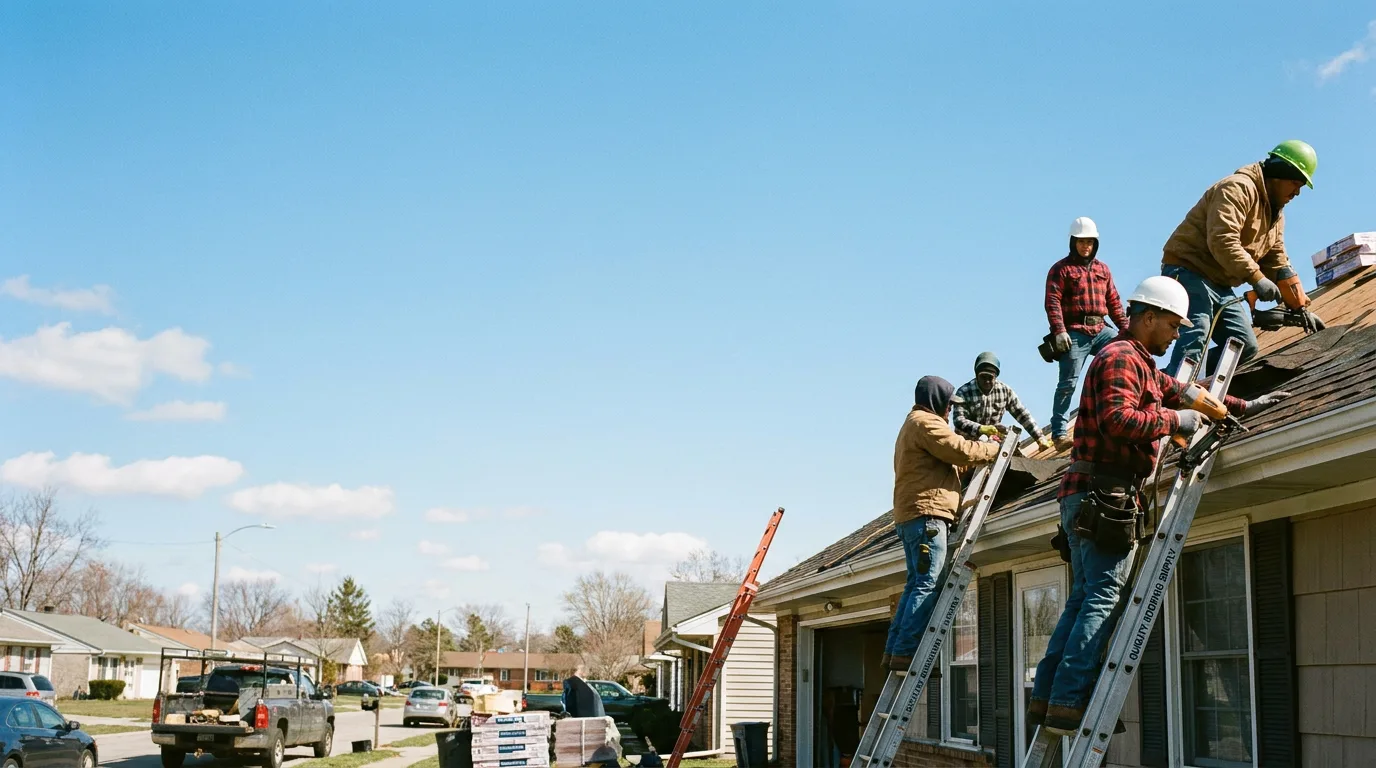Roofing in East Lansing, MI near me
